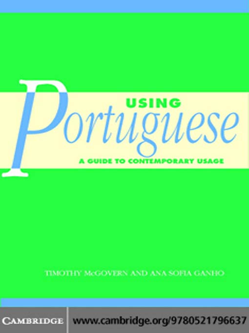 Cover image for Using Portuguese